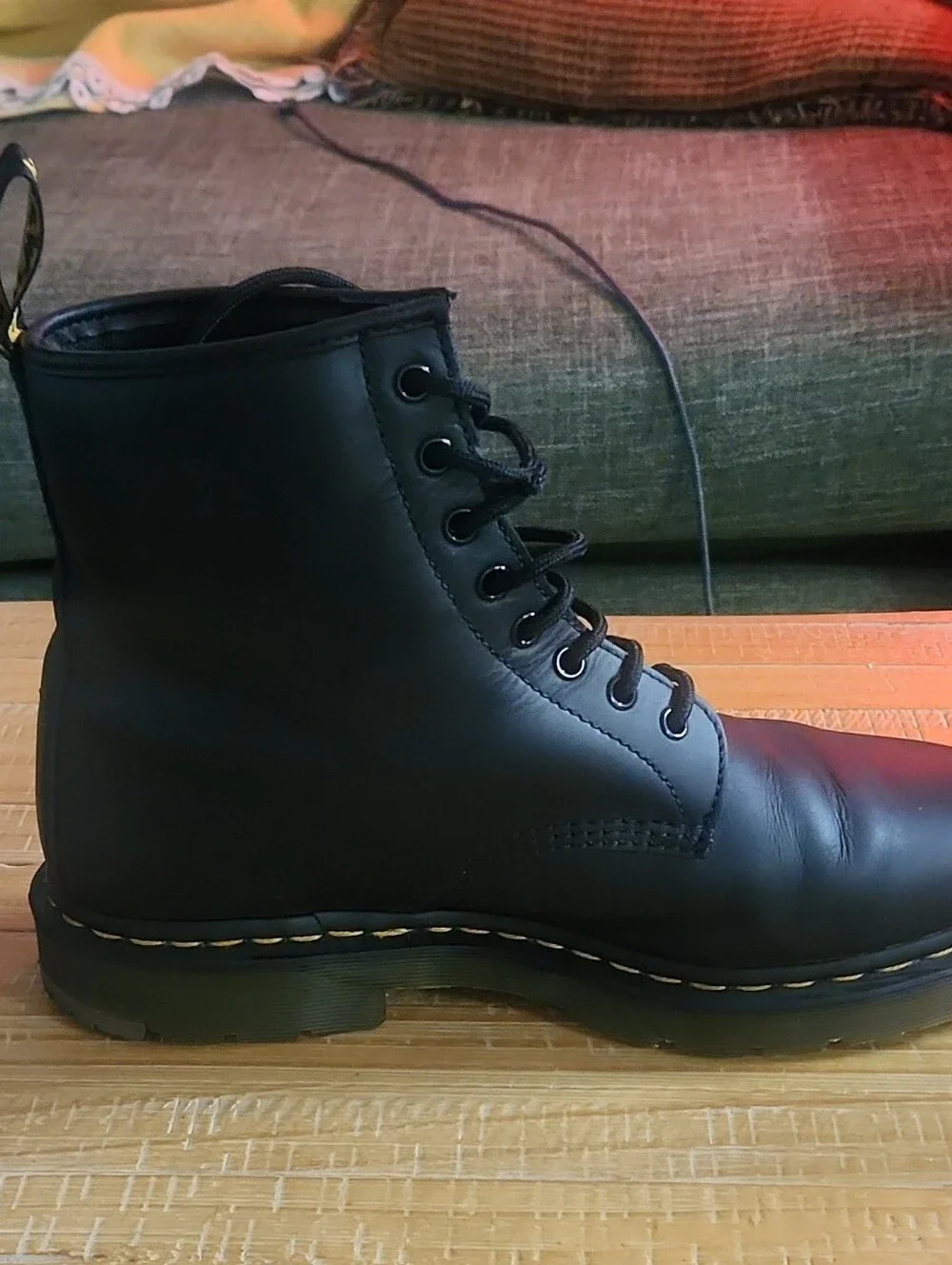 Dr. Martens 1460 SR - Black Leather Lace Up Boot – Men's Size 11 US/10 UK/ 44 EU
